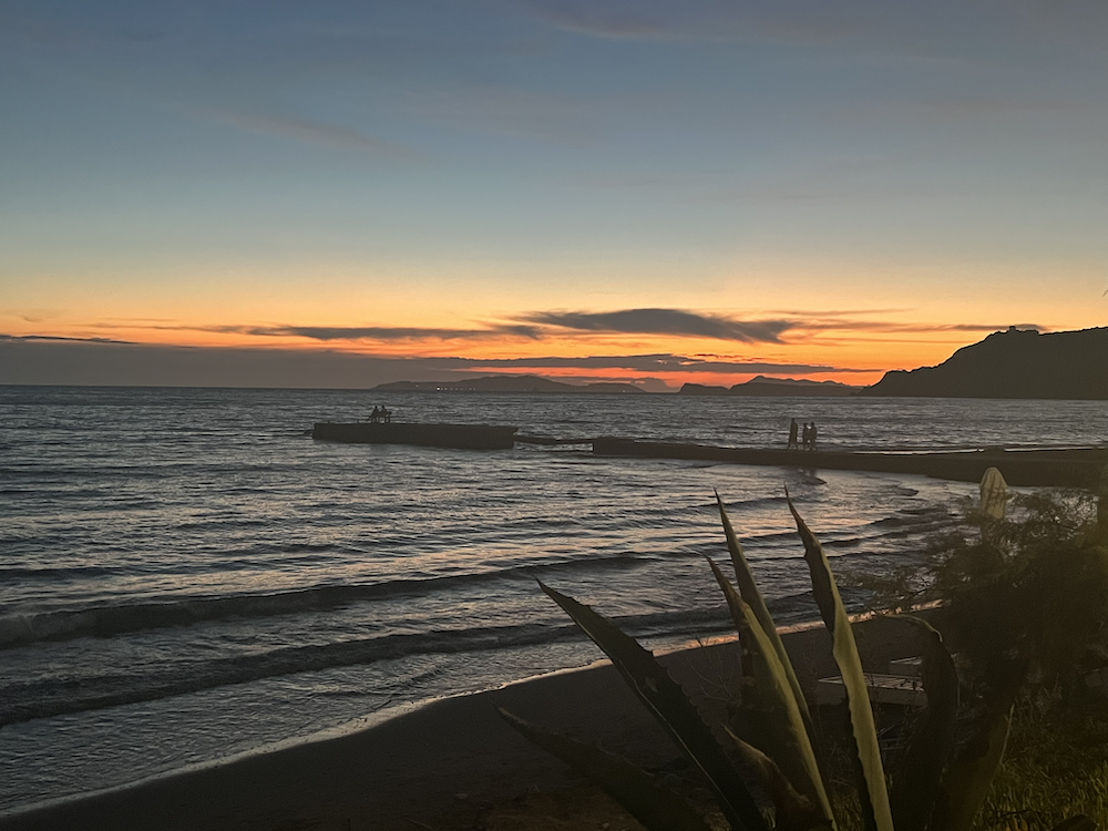 Scenic panoramic view of the Corfu coastline showcasing the natural beauty and sustainable environment featured on the Green Corfu website designed by WA Designs.